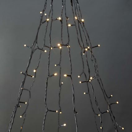 LED Jouluverho ulkokäyttöön 200xLED/8 toimintoa 5x7m IP65 Wi-Fi Tuya