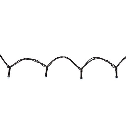 LED-ulkovaloverho jouluun 200 LED, 8 toimintoa, 5 x 4 m, IP65, Wi‑Fi (Tuya), lämmin–kylmä valkoinen