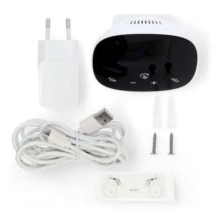 Älykäs ilmanlaadun valvonta LED mukana näyttö SmartLife Wi-Fi