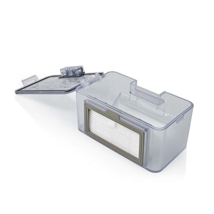 Älykäs robotti-imuri mopilla 28W/2500 mAh Wi-Fi musta + kaukosäädin