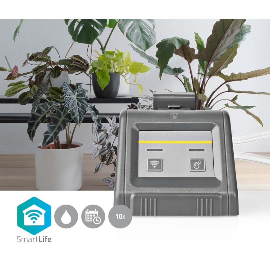 Älykäs vesipumppu 4xAA Wi-Fi IPX3