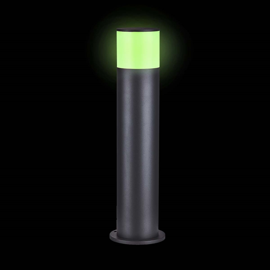 LED RGBW himmennettävä ulkovalaisin SmartLife 10W 230V IP65 Wi‑Fi Tuya, musta