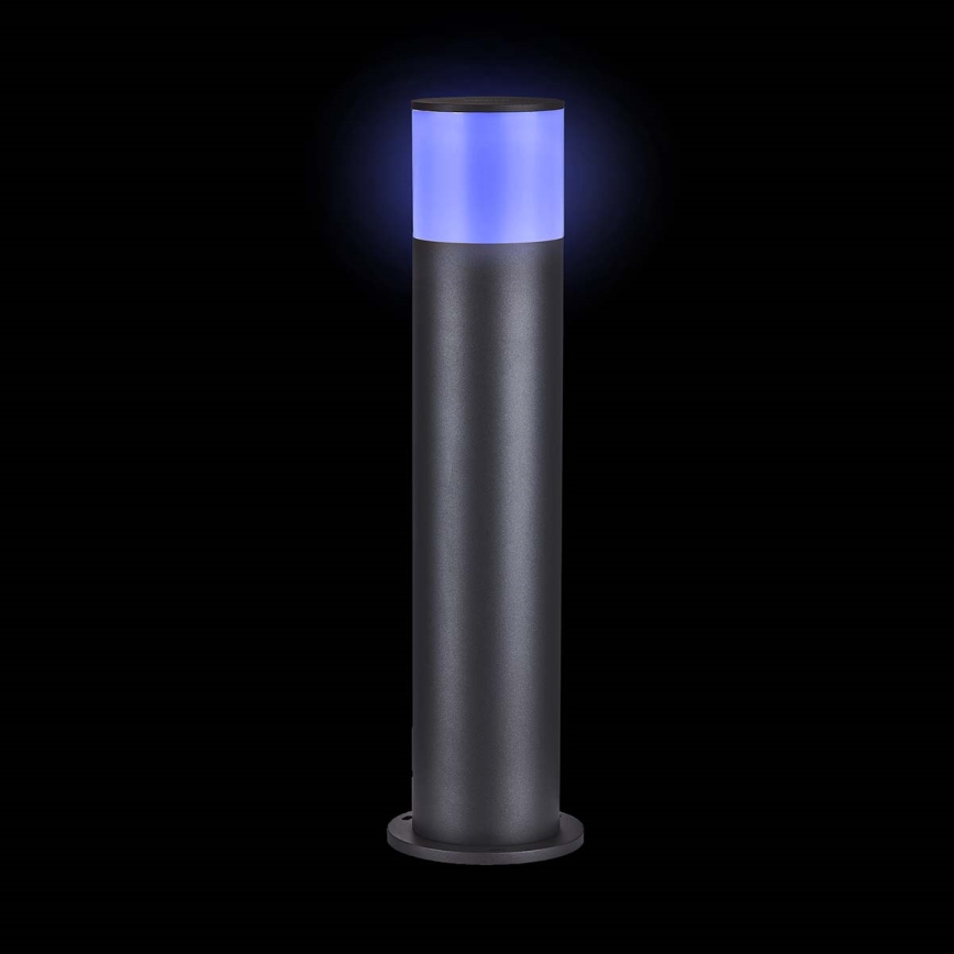 LED RGBW himmennettävä ulkovalaisin SmartLife 10W 230V IP65 Wi‑Fi Tuya, musta