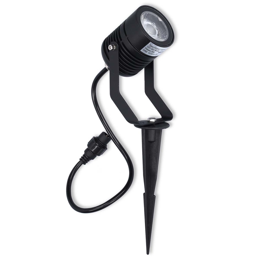 3 kpl himmennettävä LED RGBW -ulkovalaisin SmartLife LED/3W/230V IP65 Wi‑Fi Tuya musta