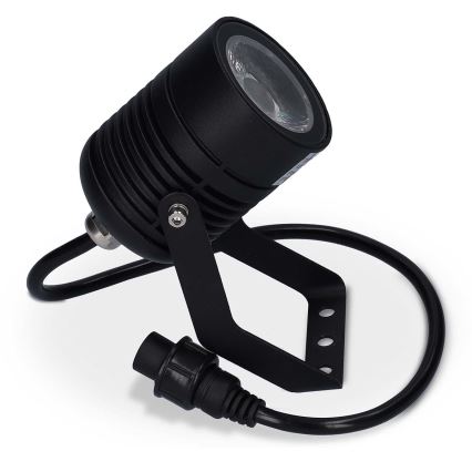 3 kpl himmennettävä LED RGBW -ulkovalaisin SmartLife LED/3W/230V IP65 Wi‑Fi Tuya musta