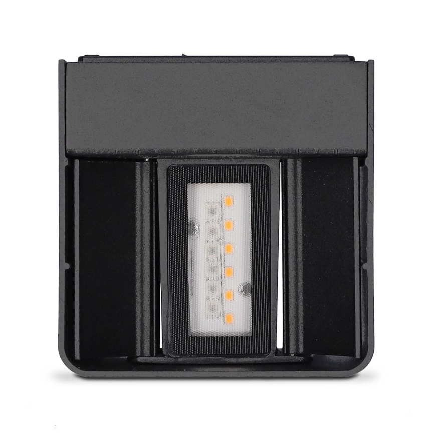 LED RGBW himmennettävä ulkoseinävalaisin SmartLife LED/12W/230V IP65 Wi-Fi Tuya musta