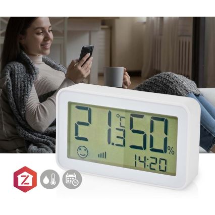 Lämpötila- ja kosteusanturi 2xAAA