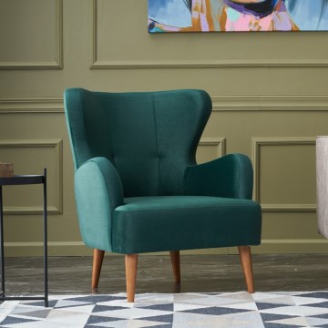 NEKO-siipinojatuoli, vihreä