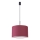 NEVIA-riippuvalaisin johdolla 1xE27/15W/230V, halkaisija 40 cm, punainen