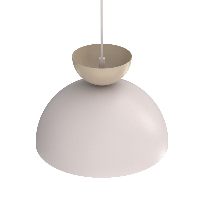NEVIS-riippuvalaisin johdolla, 1xE27/15W/230V, halkaisija 29 cm, kermanvärinen