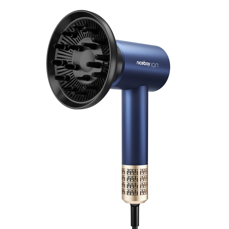 Niceboy AirSonic ELITE - Hiustenkuivain 2200W/230V sininen