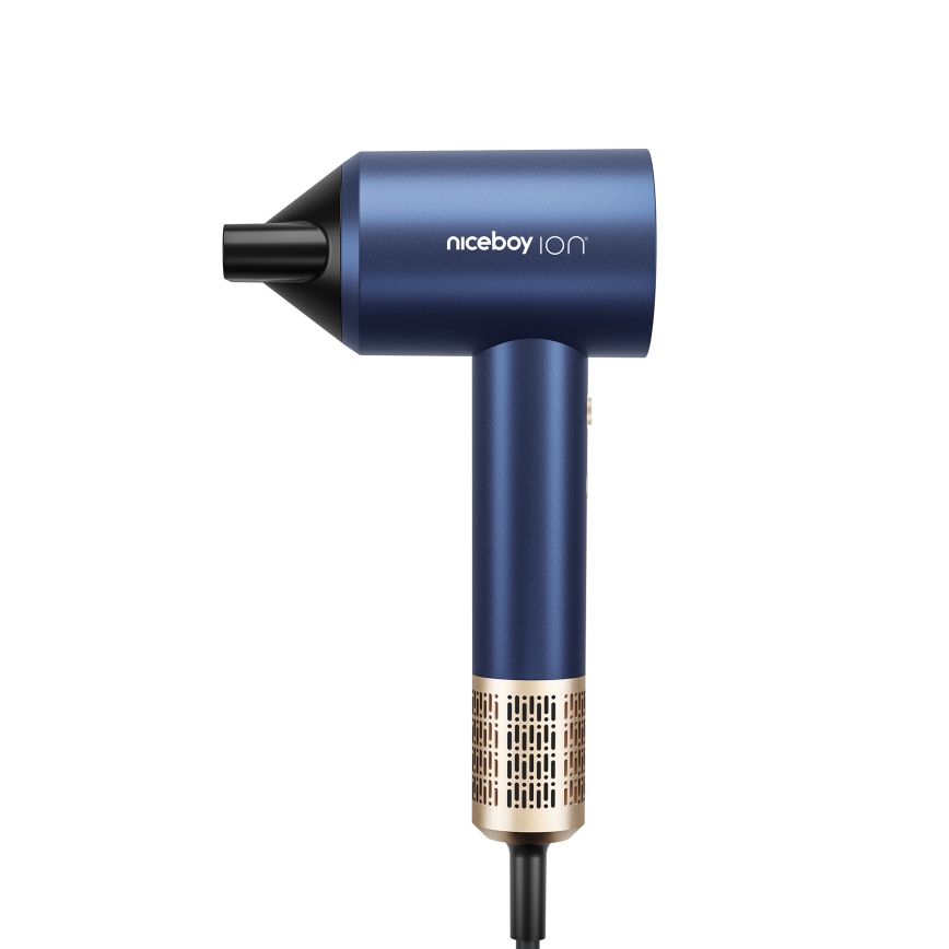 Niceboy AirSonic ELITE - Hiustenkuivain 2200W/230V sininen