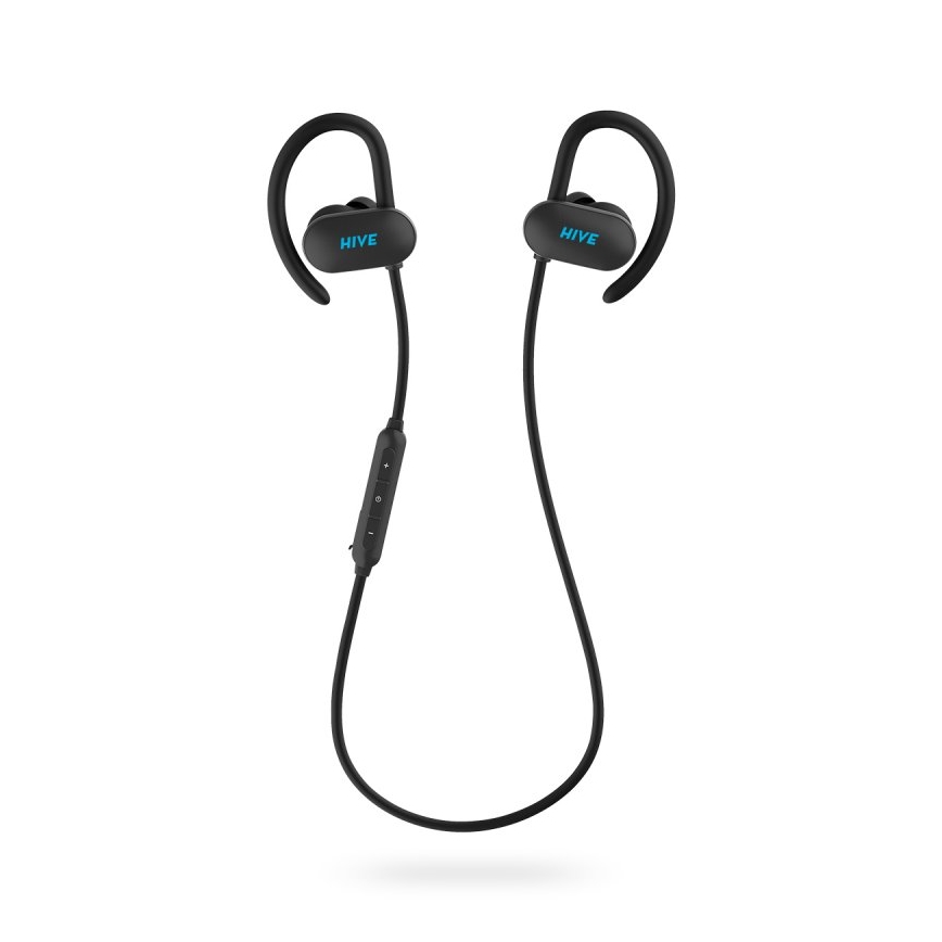 Niceboy HIVE sport 2 - Urheilukuulokkeet mikrofonilla IPX5 musta