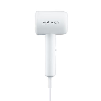 Niceboy ION AirSonic POP - Hiustenkuivain 1400W/230V valkoinen