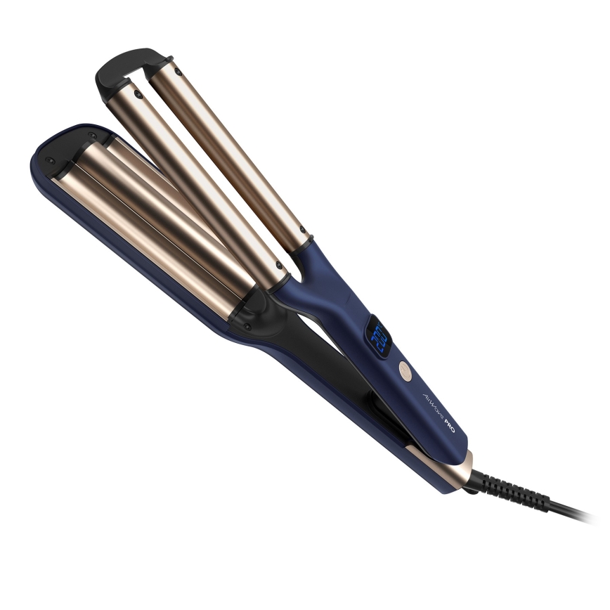 Niceboy ION AirWave PRO - Kolminkertainen kiharrin 100W/230V sininen