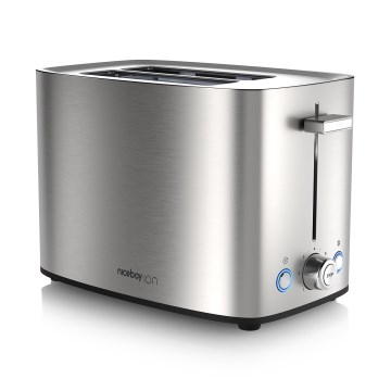 Niceboy ION Cruncher C4 - Leivänpaahdin kahdella aukolla ja paahdin 850W/230V ruostumaton