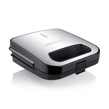 Niceboy ION Snacker S1 - Voileipägrilli 750W/230V mattakromi/musta