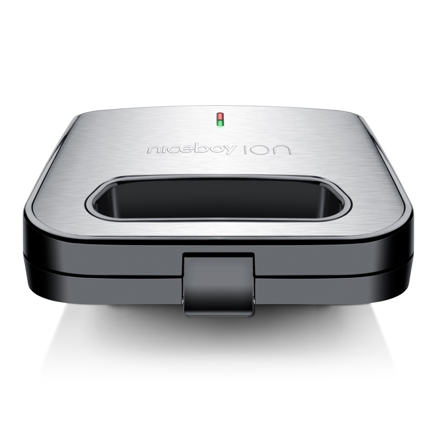 Niceboy ION Snacker S1 - Voileipägrilli 750W/230V mattakromi/musta