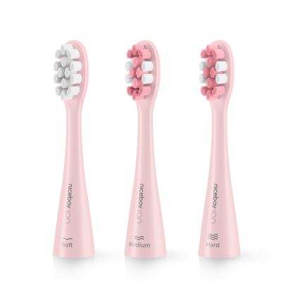 Niceboy ION Sonic - Sonic hammasharja IPX7 vaaleanpunainen