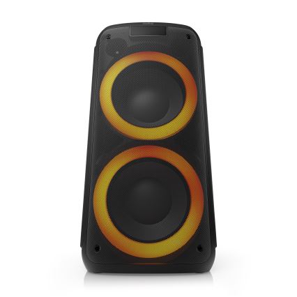 Niceboy PARTY Boss 2 - LED langaton kaiutin mikrofonilla ja powerbank-toiminnolla 200W/4500 mAh + kaukosäädin