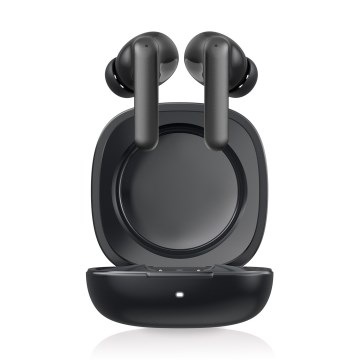 Niceboy Pins 4 PRO - Langattomat kuulokkeet ANC:llä 380 mAh + 2x 35 mAh IP54 musta