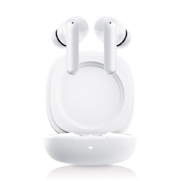 Niceboy Pins 4 PRO - Langattomat kuulokkeet ANC:llä 380 mAh + 2x 35 mAh IP54 valkoinen
