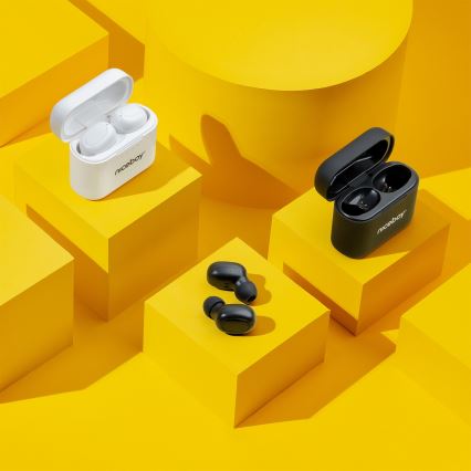 Niceboy Podsie 4 - langattomat kuulokkeet IP54 valkoinen