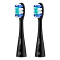 Niceboy - SETTI 2x Korvaava head Lite Soft kohteelle toothbrush ION Sonic musta