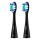 Niceboy - SETTI 2x Korvaava head Lite Soft kohteelle toothbrush ION Sonic musta