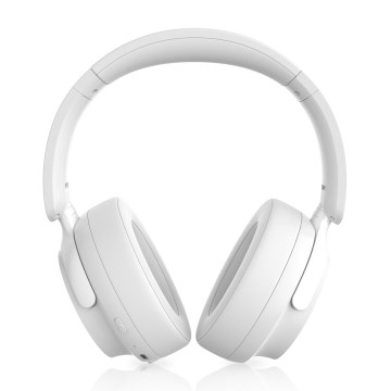 Niceboy Stellar - Langattomat kuulokkeet mikrofonilla ja ANC 400 mAh IPX4 valkoinen