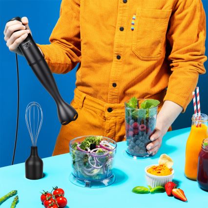 Niceboy Twister T1 Set - Sauvasekoitin lisävarusteineen 500 W/230 V, musta