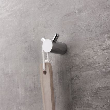 NIMCO BR 11053-26 - Seinäkoukku BORMO kiiltävä kromi