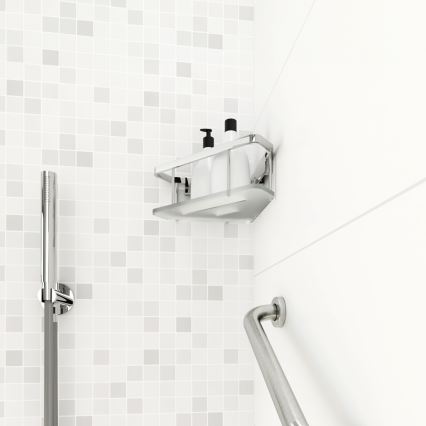 NIMCO Ki 14008-B-26 - Suihkun seinähylly KIBO kiiltävä kromi