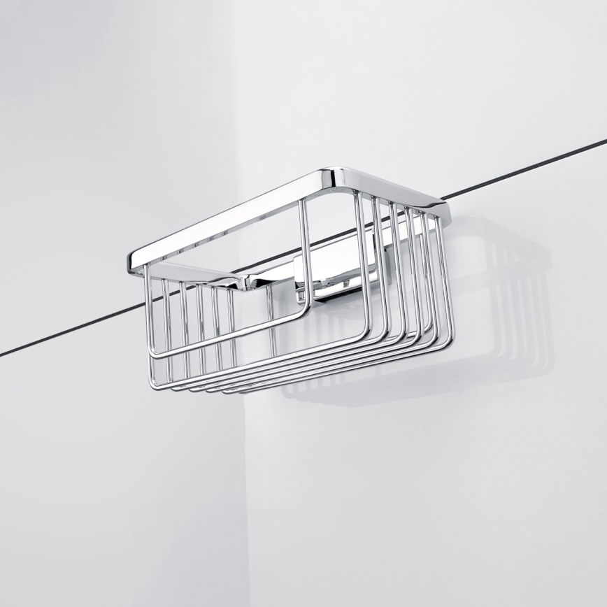 NIMCO Ki 14015-26 - Seinähylly suihkuun KIBO kiiltävä kromi