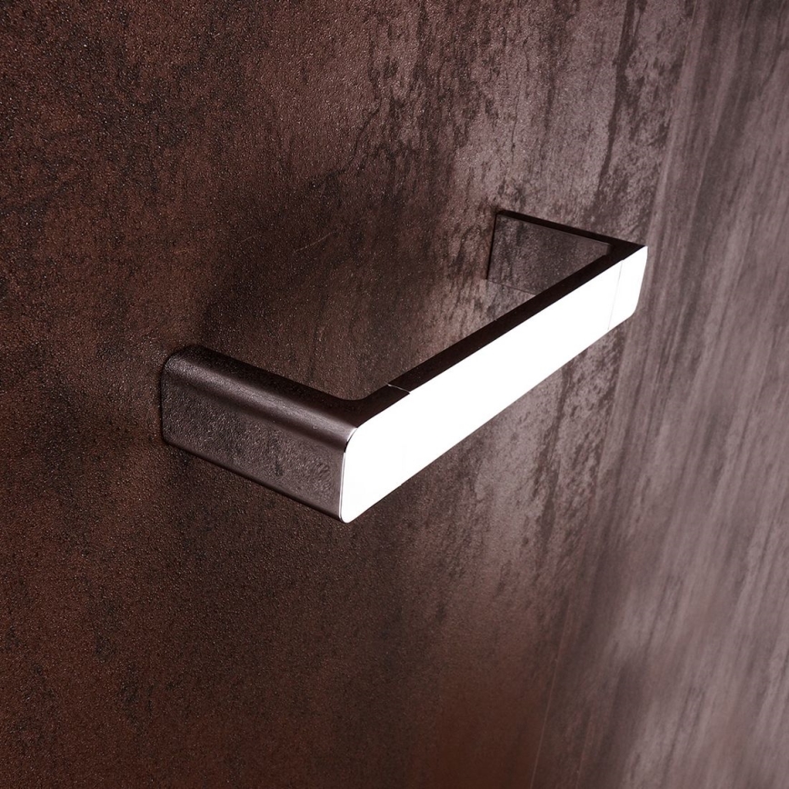 NIMCO MA 29035-26 - Seinäpyyhepidike MAYA 36 cm kiiltävä kromi