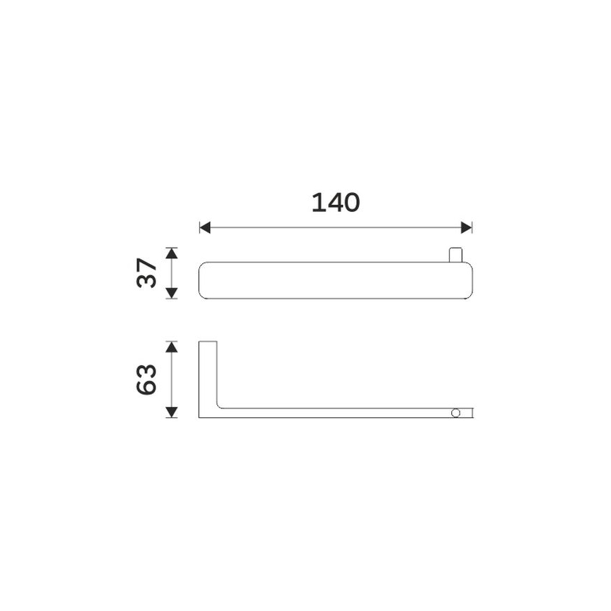 NIMCO MAC 29055-90 - MAYA mattamusta WC-paperiteline