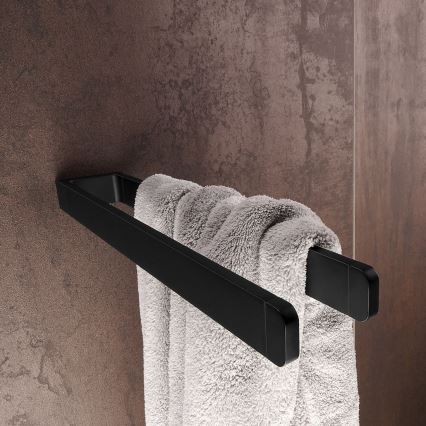 NIMCO MAC 29098-90 - Seinäpyyhepidike MAYA 37 cm matta musta