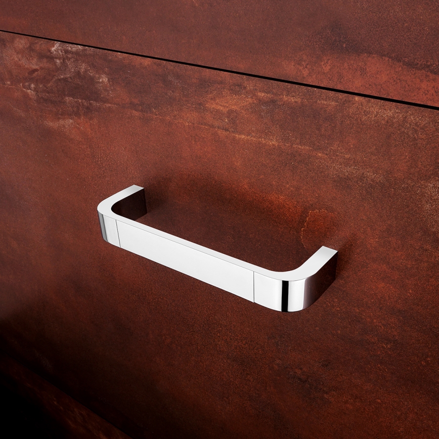 NIMCO NK 30035-26 - Seinäpyyhepidike NIKAU 39 cm kiiltävä kromi