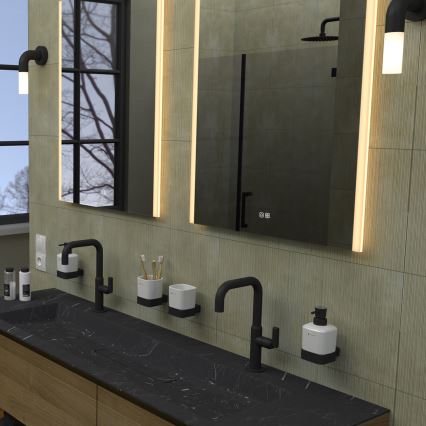 NIMCO ZP 11002VX - Himmennettävä LED-taustavalaistu kylpyhuonepeili LED/24W/230V 3000-6500K 80x60 cm IP44