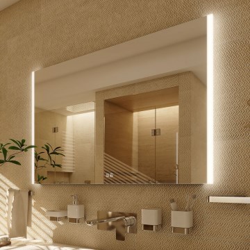 NIMCO ZP 11003VX - LED-himmennettävä taustavalaistu kylpyhuonepeili LED/21W/230V 3000-6500K 70x80 cm IP44