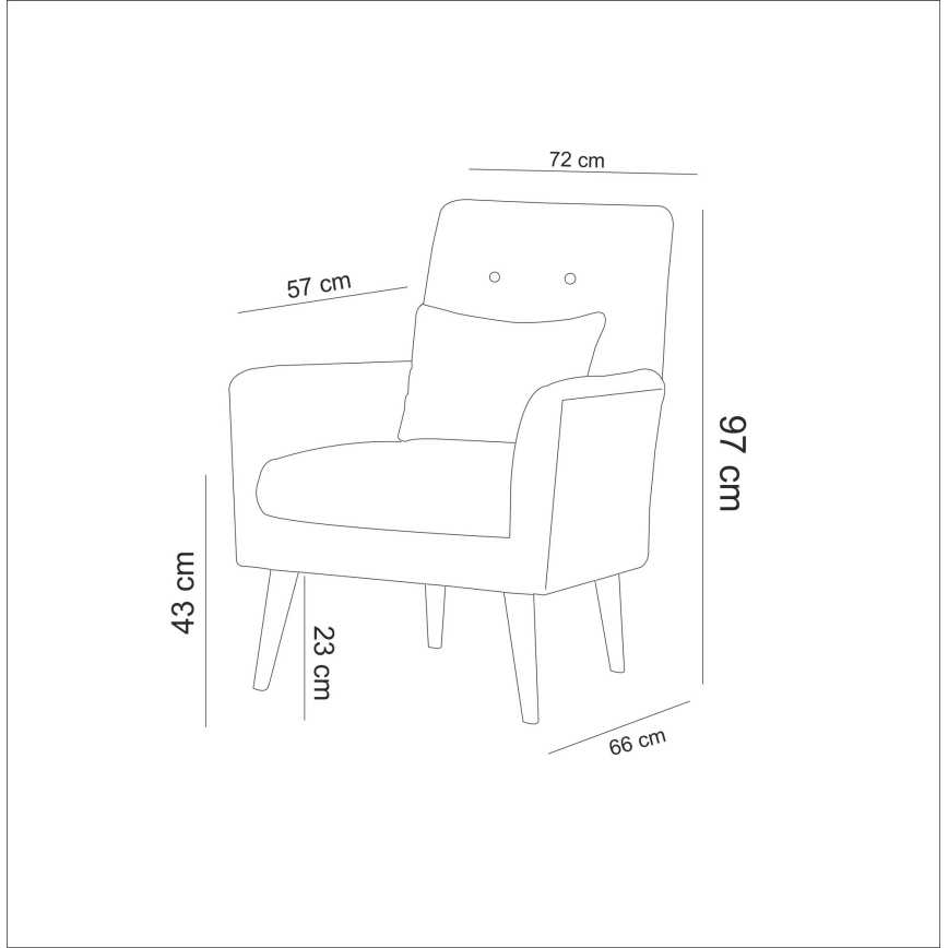 NIMO-nojatuoli, kerma