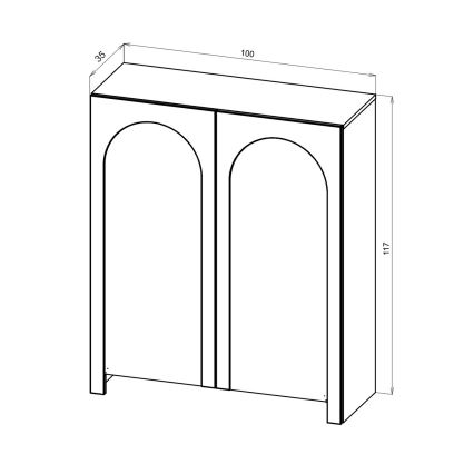 NIO-lipasto, valkoinen