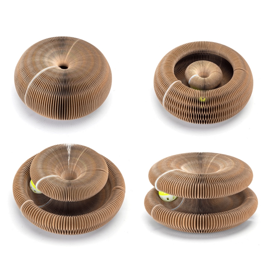 Nobleza - kissan raapimispuu 3-in-1 ruskea