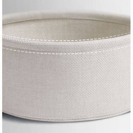 NOIRA-sivupöytä, harmaa/valkoinen