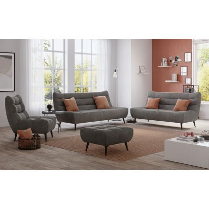 Nojatuoli ALBA, harmaa