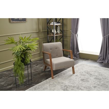 Nojatuoli DELI, kermanvärinen