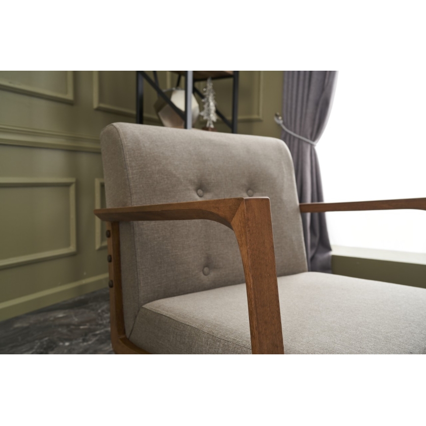 Nojatuoli DELI, kermanvärinen