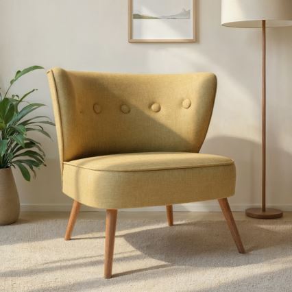 Nojatuoli JENI, ruskea