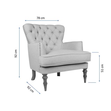 Nojatuoli SCOT beige