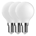 Nordlux - 3 kpl LED-polttimo G45 E14/4W/230V 2700K